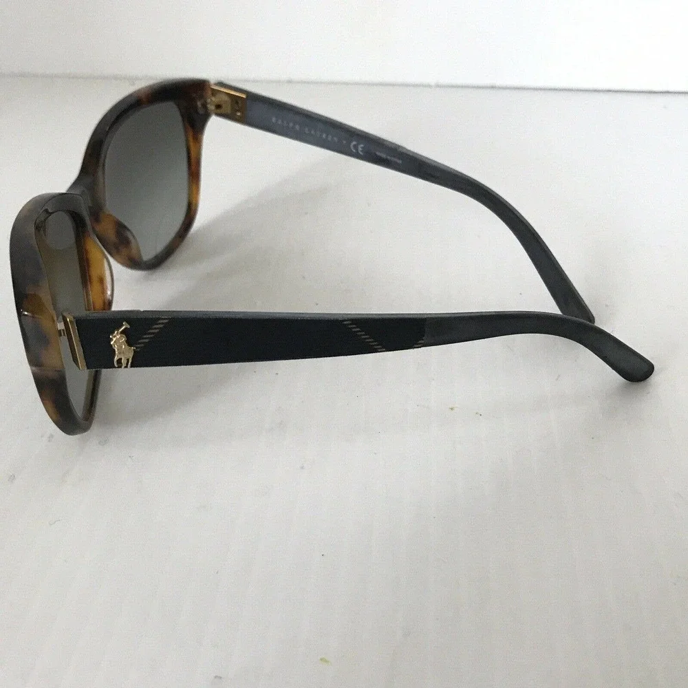 RALPH LAUREN Womens Designer Sunglasses Tortoise Plaid POLO PH 4093 5503 11 - Picture 2 of 5